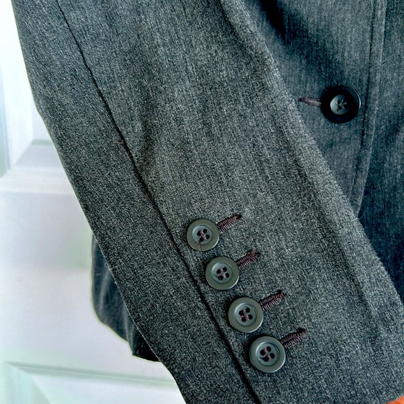 Stretch charcoal Blazer - Picture 2 of 5